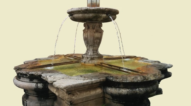 Il degrado della fontana del Bernini