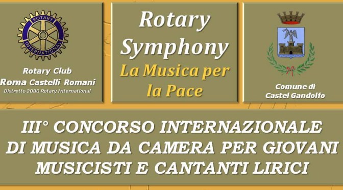 3° Concorso internazionale musica da camera e canto lirico